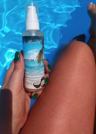 Кокосовое масло для тела и волос 5