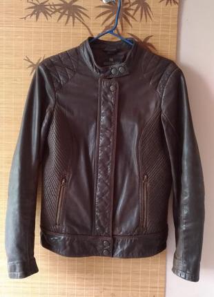 Шкіряна куртка napapijri