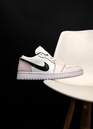 Кросівки nike air jordan 1 low pink, кросівки, хайтопи, кеді