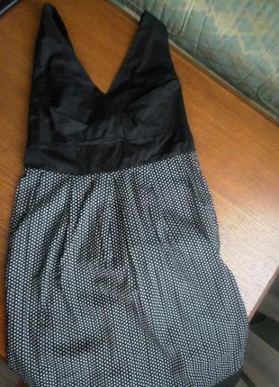 Черное летнее платье2 фото