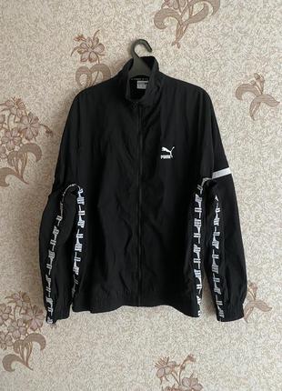 Нейлонова олімпійка с лампасами puma