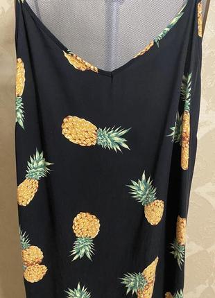 Платье сарафан с ананасами primark3 фото
