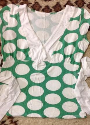 Майка в горошок.