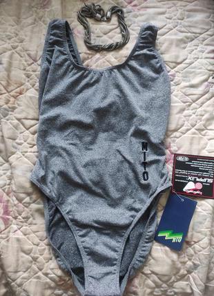 Суперский новый фирменный боди купальник трико для фитнеса спорта тренировки