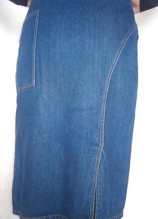 Джинсовая юбка фирменная, размер s-m2 фото