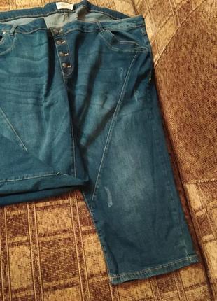 Укороченные джинсы капри4 фото