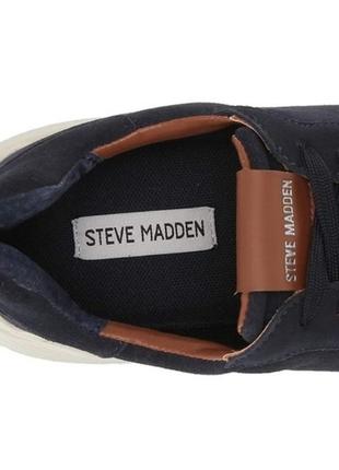 Синие замшевые кроссовки 39- 40 размер steve madden 🇺🇲8 фото