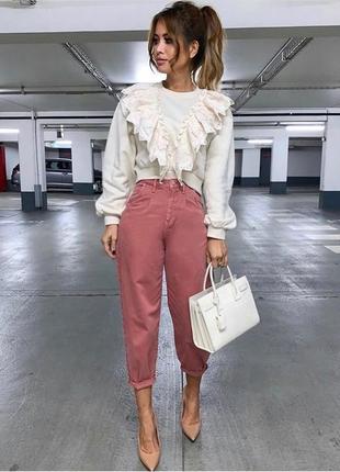 Zara, джинсы слоучи 32р,1 фото