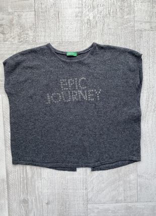 Модная жилетка бенеттон