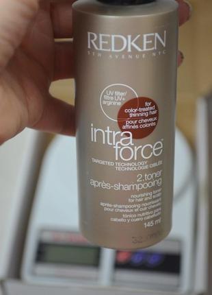 Тонер проти випадіння фарбованого волосся redken intra force 145 мл3 фото