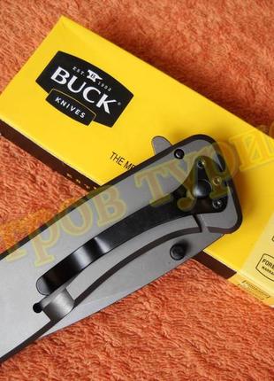 Нож складной buck x53  frame lock клипса8 фото