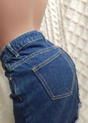 Короткая джинсовая юбочка3 фото