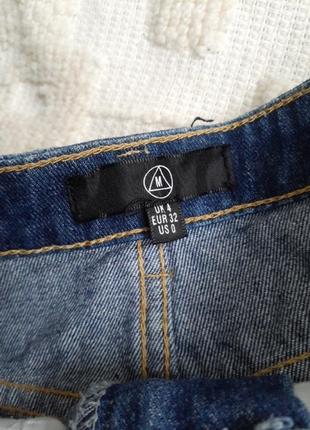 Короткая джинсовая юбочка5 фото