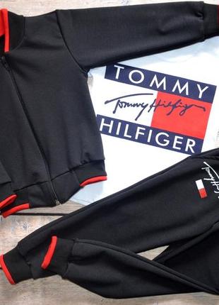 ✔ костюм 3-ка "tommy hilfiger" томмі хілфігер (зростання 86-92, 92-98, 98-104, 104-110, 110-116)