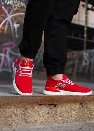Є дефекти на підошві!червоні молодіжні чоловічі кросівки