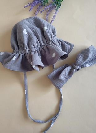 Панама муслін для новонароджених ог40-42