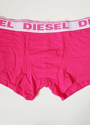 Мужские трусы боксёры набор 2шт.  diesel boxer trunk италия  оригинал6 фото