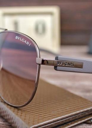 Стильные брендовые солнцезащитные очки унисекс bvlgari4 фото