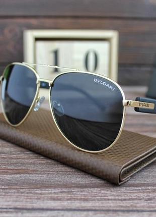 Стильные брендовые солнцезащитные очки унисекс bvlgari1 фото