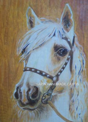 Картина маслом картина масло лошадь конь анималистика2 фото