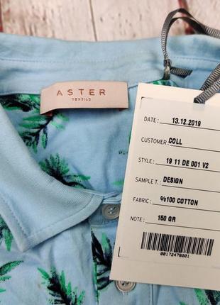 Футболка мужская поло aster textile3 фото