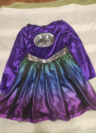 Карнавальное платье бэтмен на 9-10лет