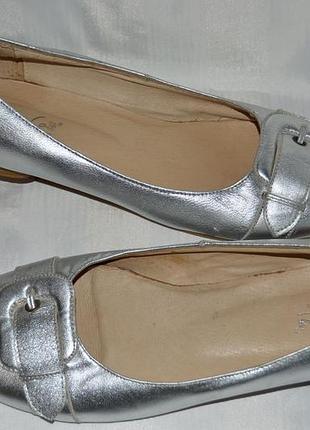 Туфли балетки кожа andrea conti размер 42 41, туфлі шкіра