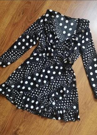 Платье в горошек