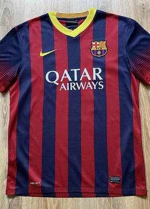 Чоловіча колекційна футбольна джерсі nike fc barcelona 2002