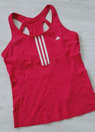 Спортивна майка з ліфом топ adidas clima cool l