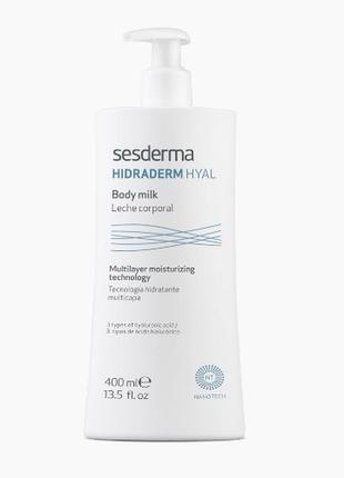 Молочко для чувствительной кожи тела sesderma laboratories hidraderm, 400 мл