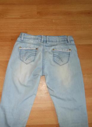 Светлые летние джинсы3 фото