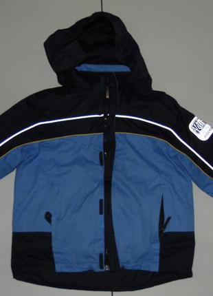 Детская куртка с подстежкой - protect technology tcm-122-128 р/7-8 лет-германия!2 фото