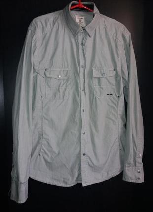 Сорочка jack & jones з довгими рукавами на кнопках р. l