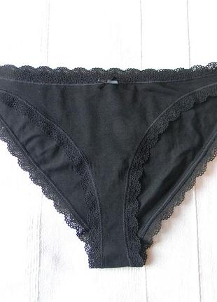 Черные трусики р.44  от h&m