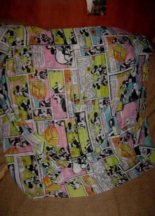 Хустка-парео міккі різнобарвний