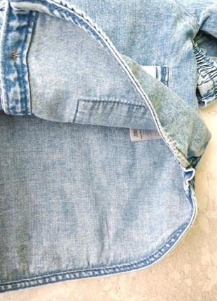 Нова стильна джинсовка, джинсова курточка сорочка h&m6 фото