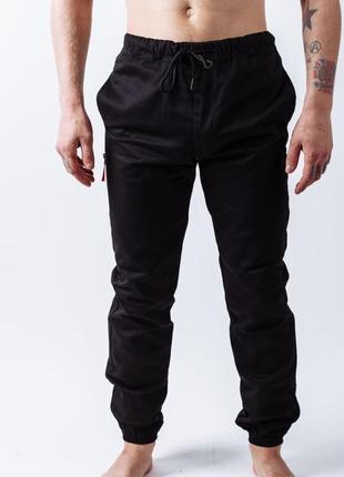 Штани спортивні джогери supreme reflective black2 фото