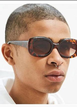 Очки солнцезащитные, леопард. унисекс