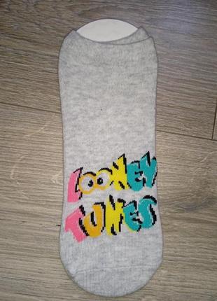 Короткі дитячі шкарпетки looney tunes розмір 32/341 фото