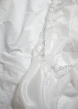 Наматрасник непромокаемый с тканевым бортом