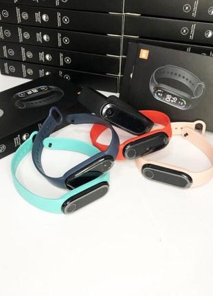 Фітнес браслет fitpro smart band m6 (смарт годинник, пульсоксиметр, пульс). колір: зелений4 фото