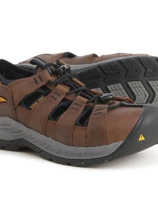 Мужские сандалии keen atlanta ii cooler work sandals steel safety toe