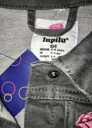 Джинсовий піджак lupilu5 фото