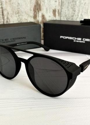 Стильні брендові чоловічі сонцезахисні окуляри porsche design з поляризацією8 фото