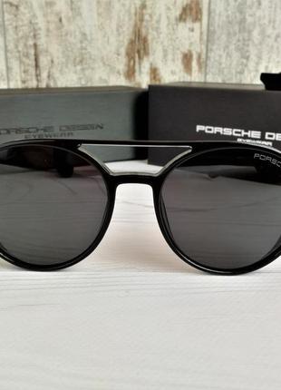 Стильні брендові чоловічі сонцезахисні окуляри з поляризацією porsche design2 фото