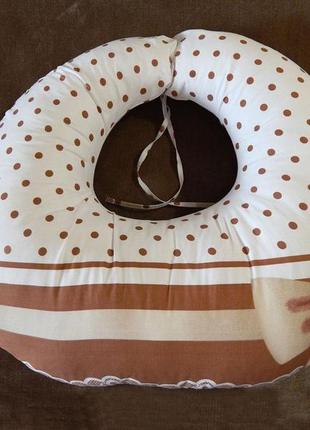 Подушка для кормления со съемной наволочкой анатомическая