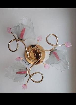 Люстра на 3 плафона --- уценка