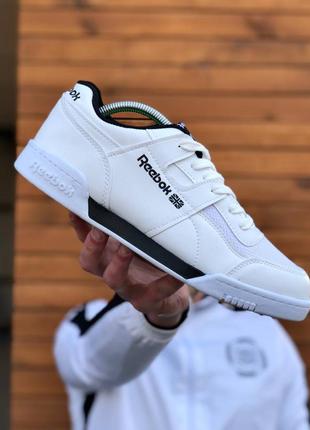 Чоловічі літні білі кросівки reebok 🆕 кеди рібок3 фото