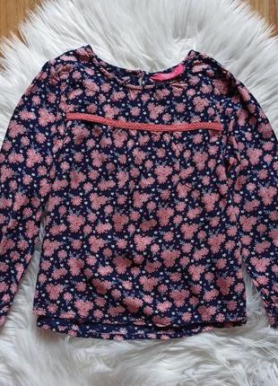 Блуза в квіточки